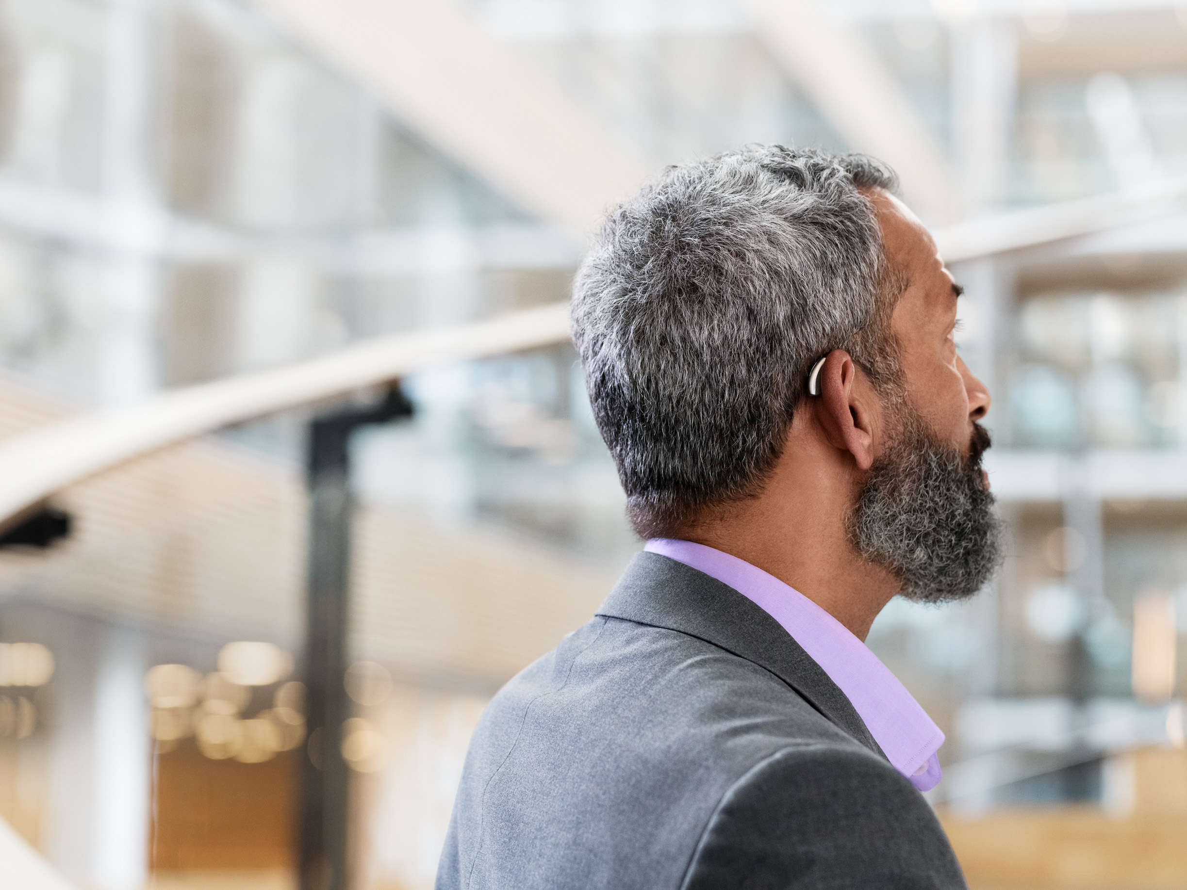 Wearing BTE hearing aids gives you a whole new life interacting with your surroundings and provides you with the sharpness you need at your workplace.