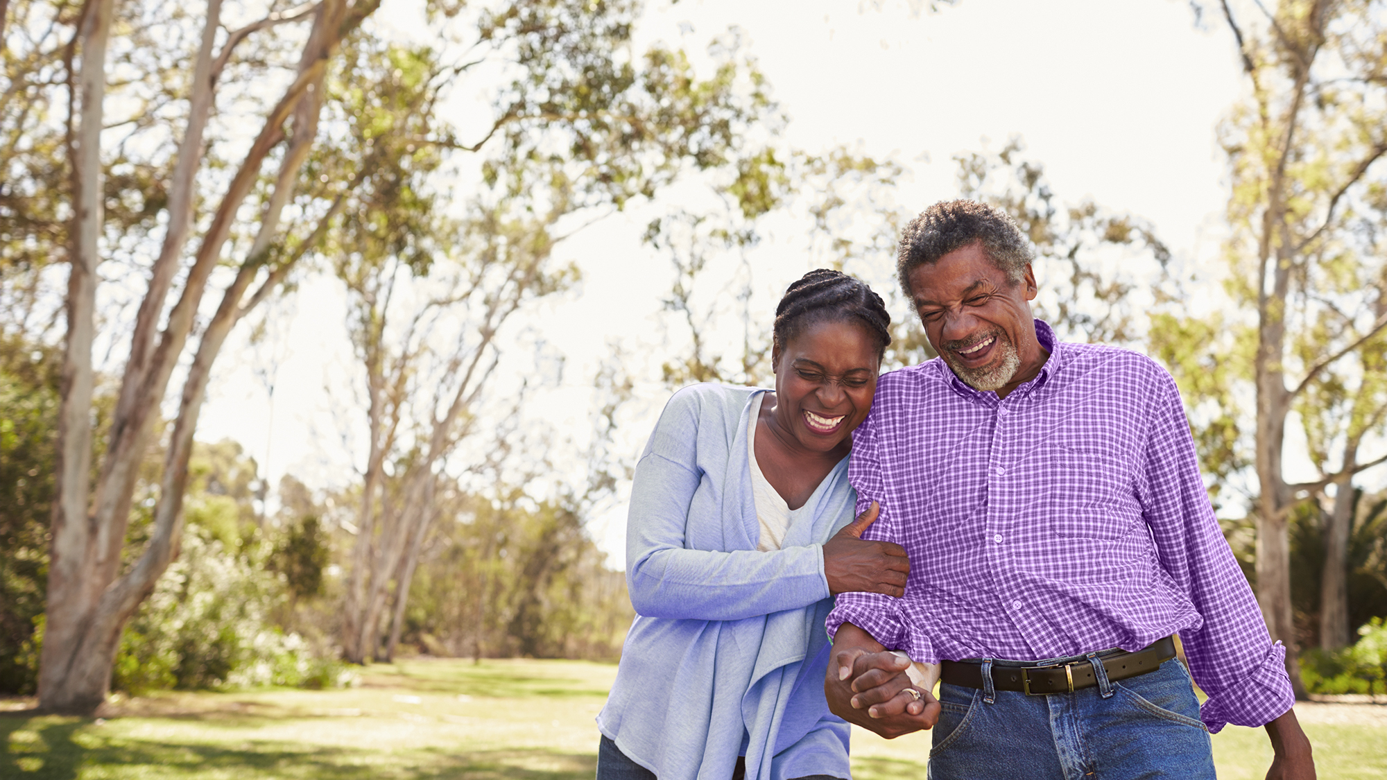 Couple having an open conversation about hearing health