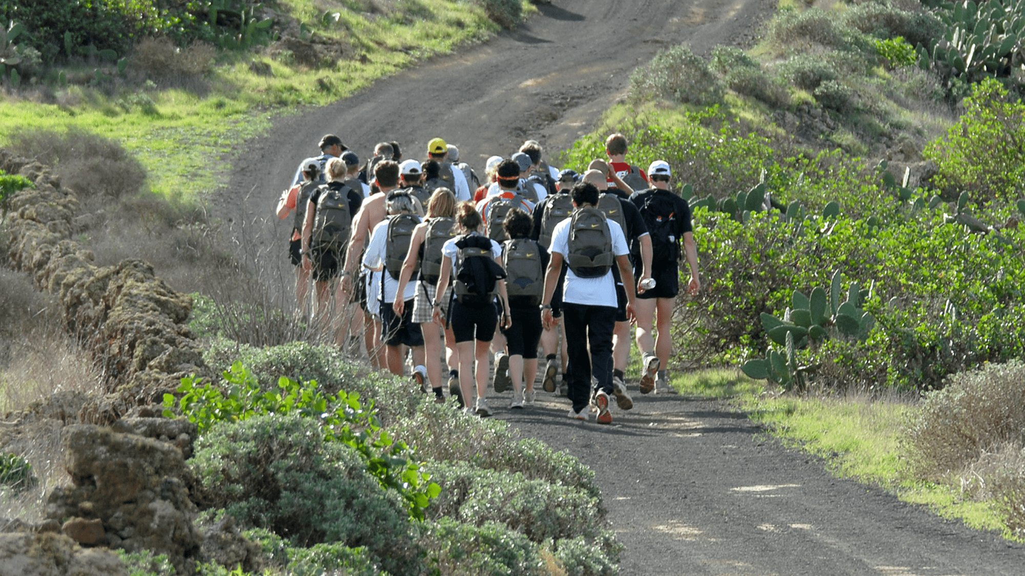 Hiking in the mountains getting the full nature experience wearing hearing aids