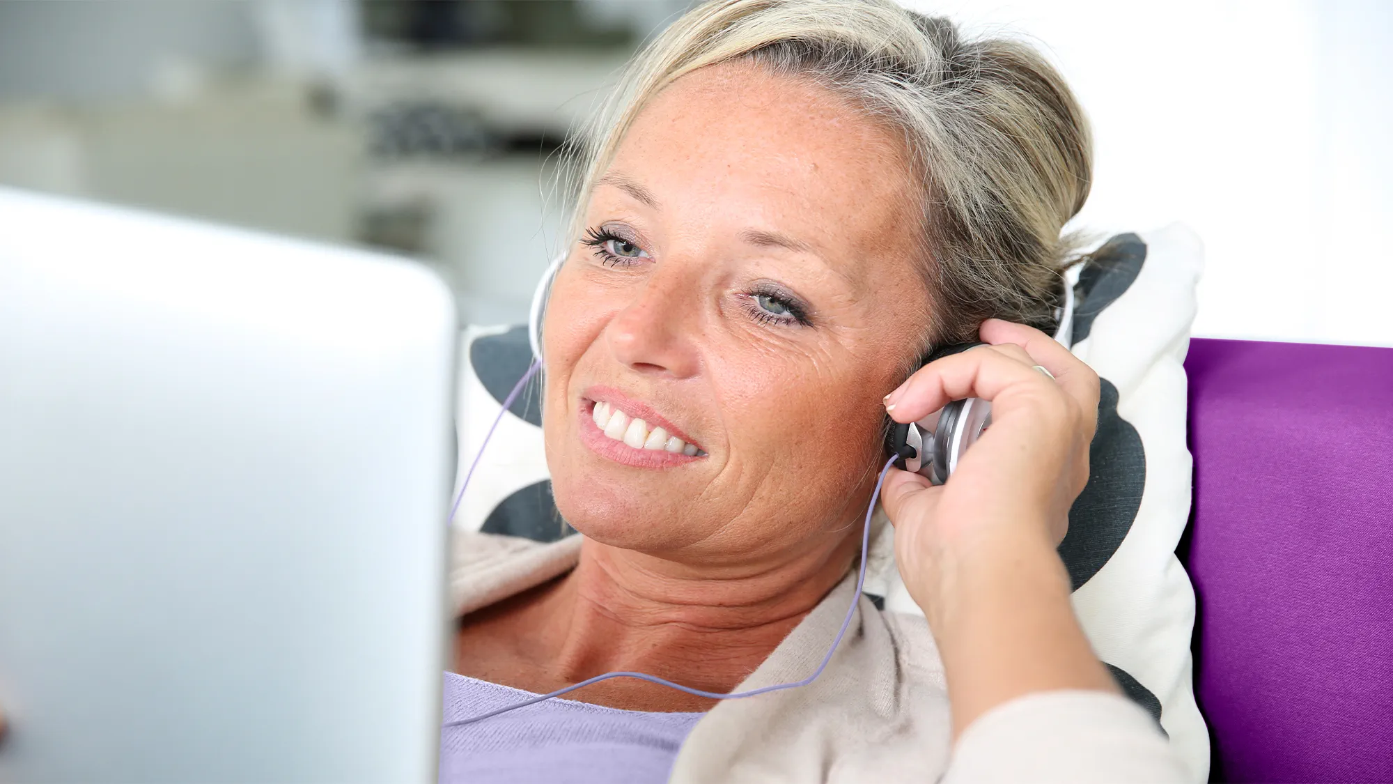 Test yourself through the website to see if you have any hearing loss