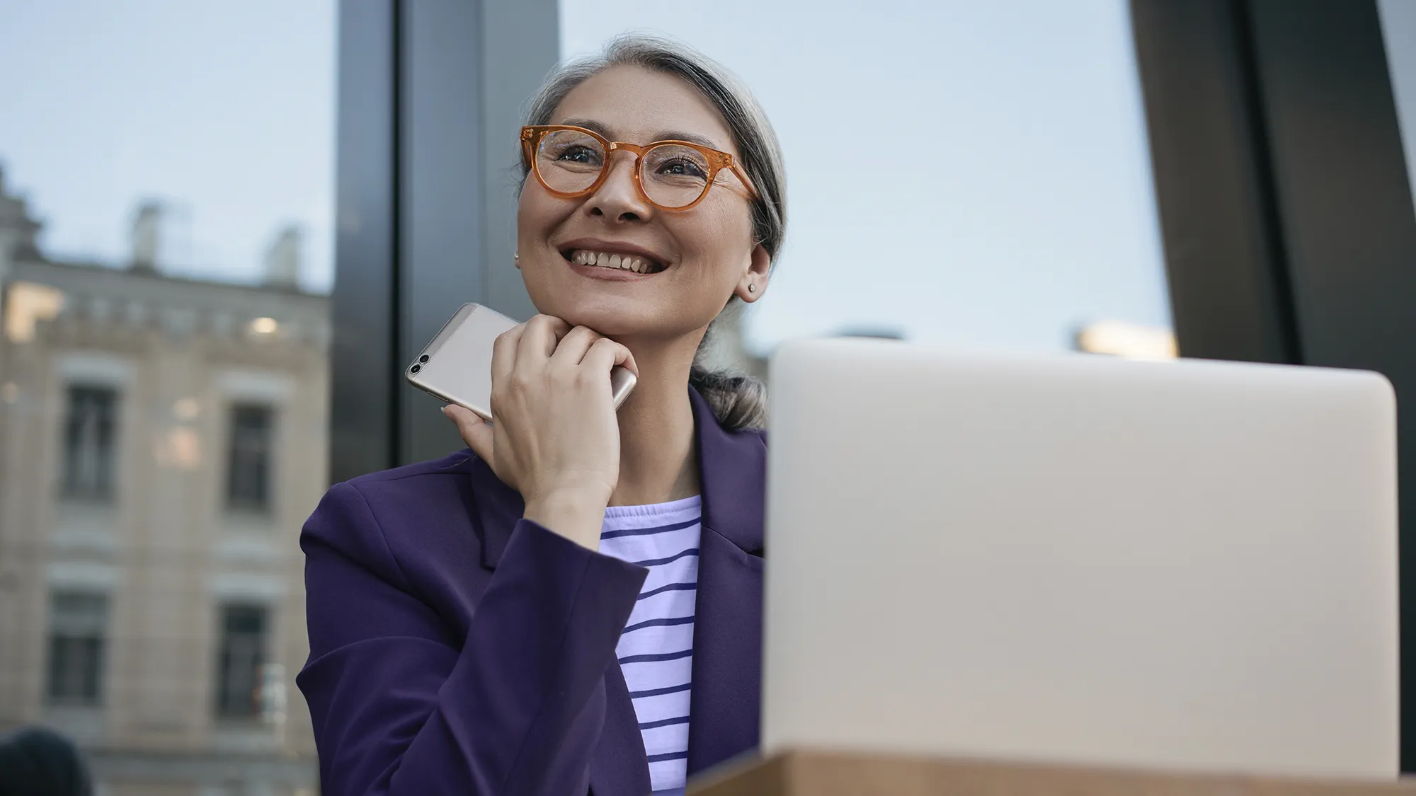 Experience the joy of sharing special moments over video calls, capturing every nuance and emotion with the enhanced hearing provided by hearing aids.