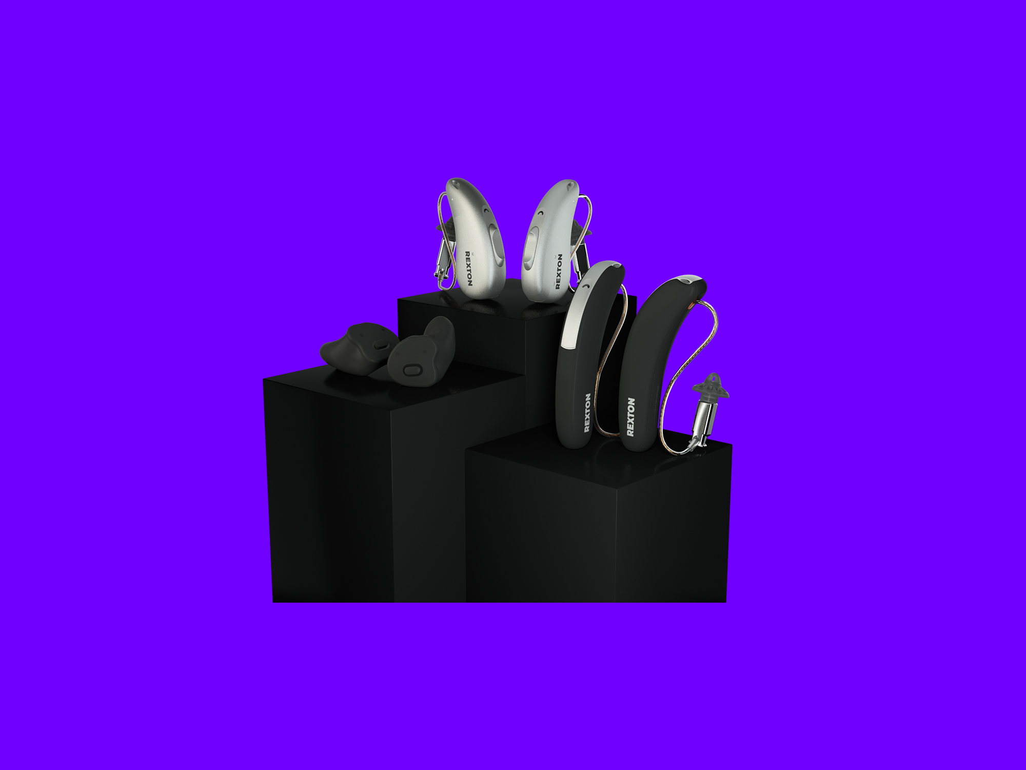 Rexton bicore hearing aid range available in many styles for mild moderate and severe hearing loss