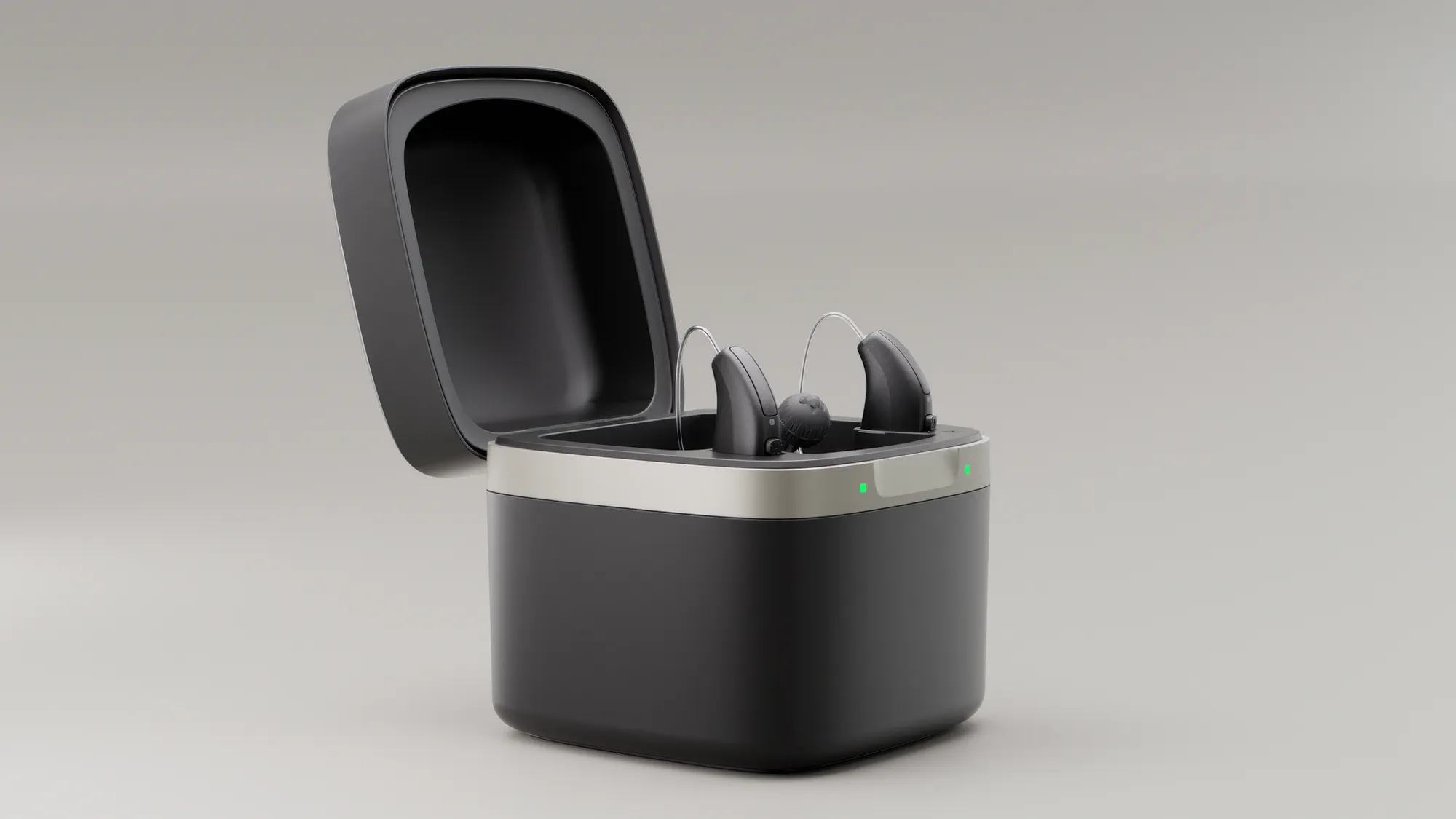 Protect your hearing aid device while you rest.