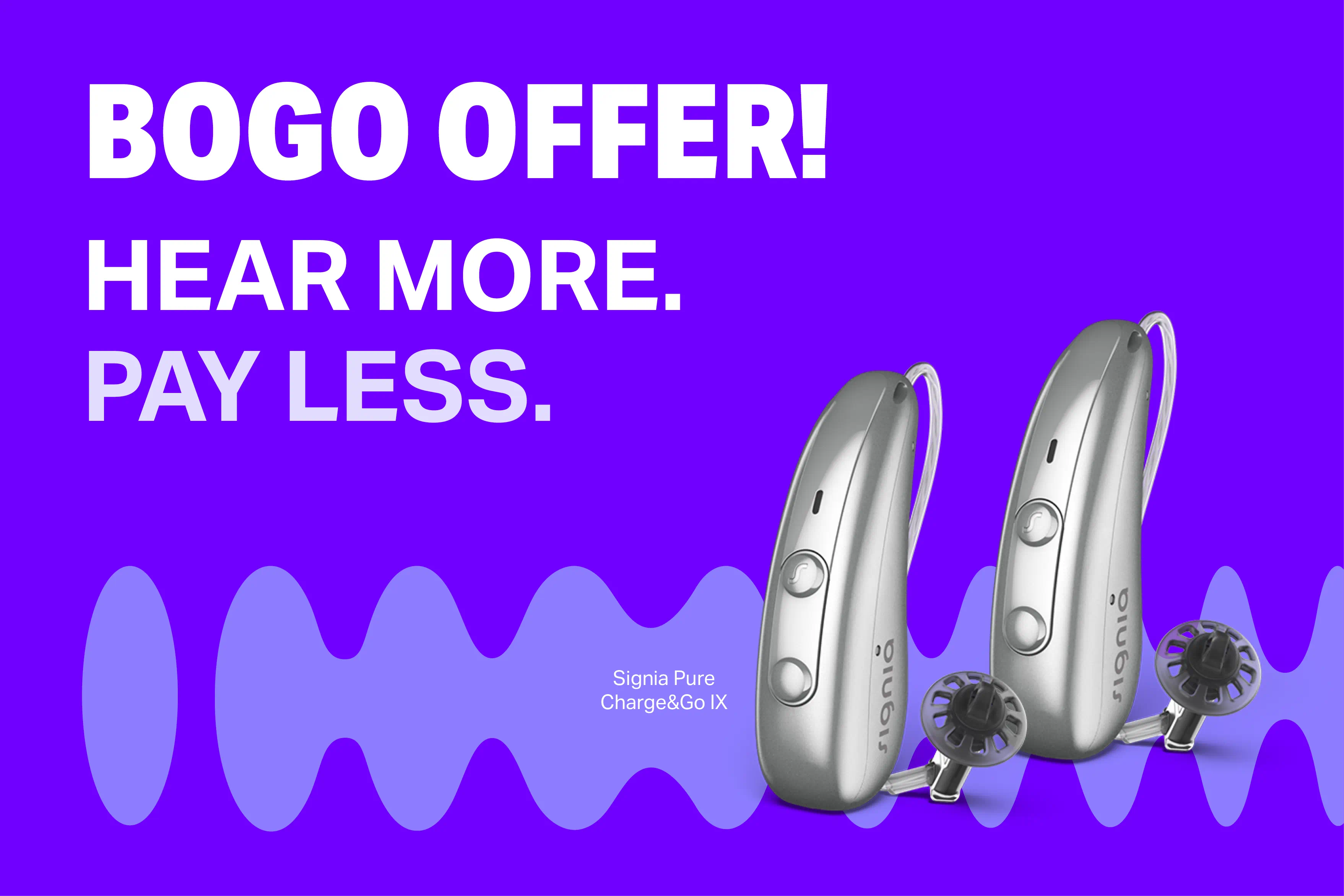 BOGO special offer