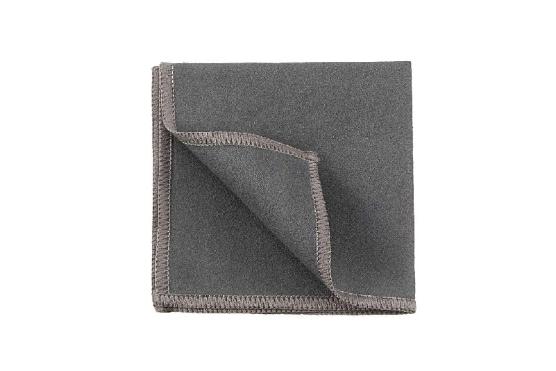Hearing aid mainenance drying cloth