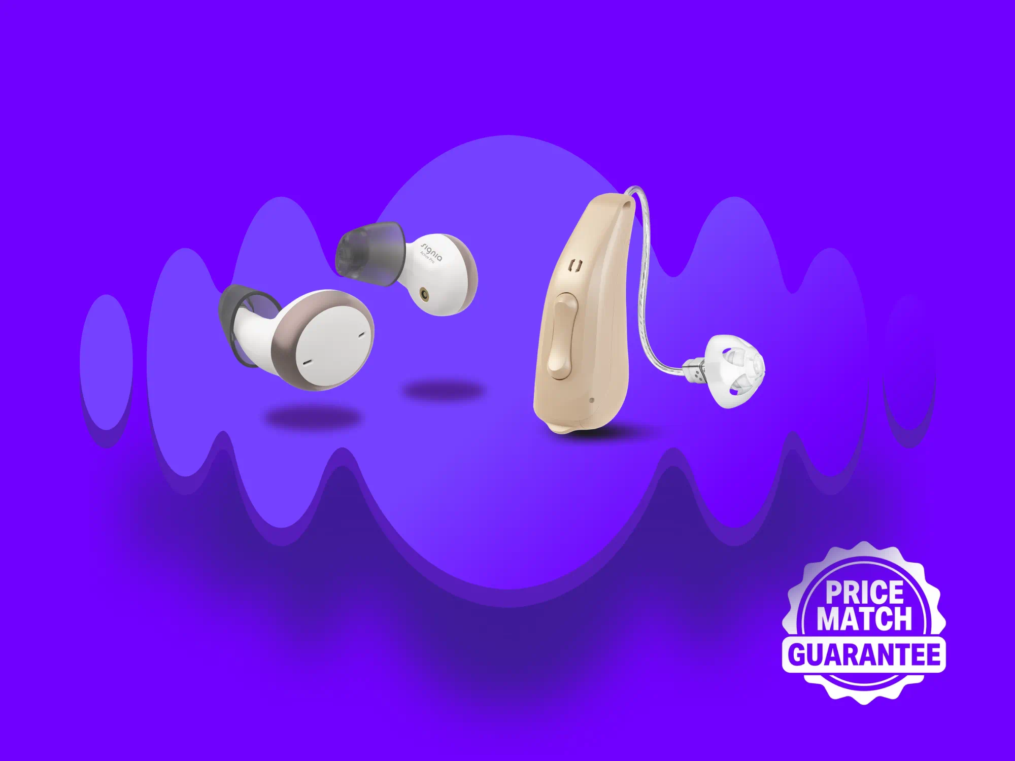 Price match guarantee hearing aids 
