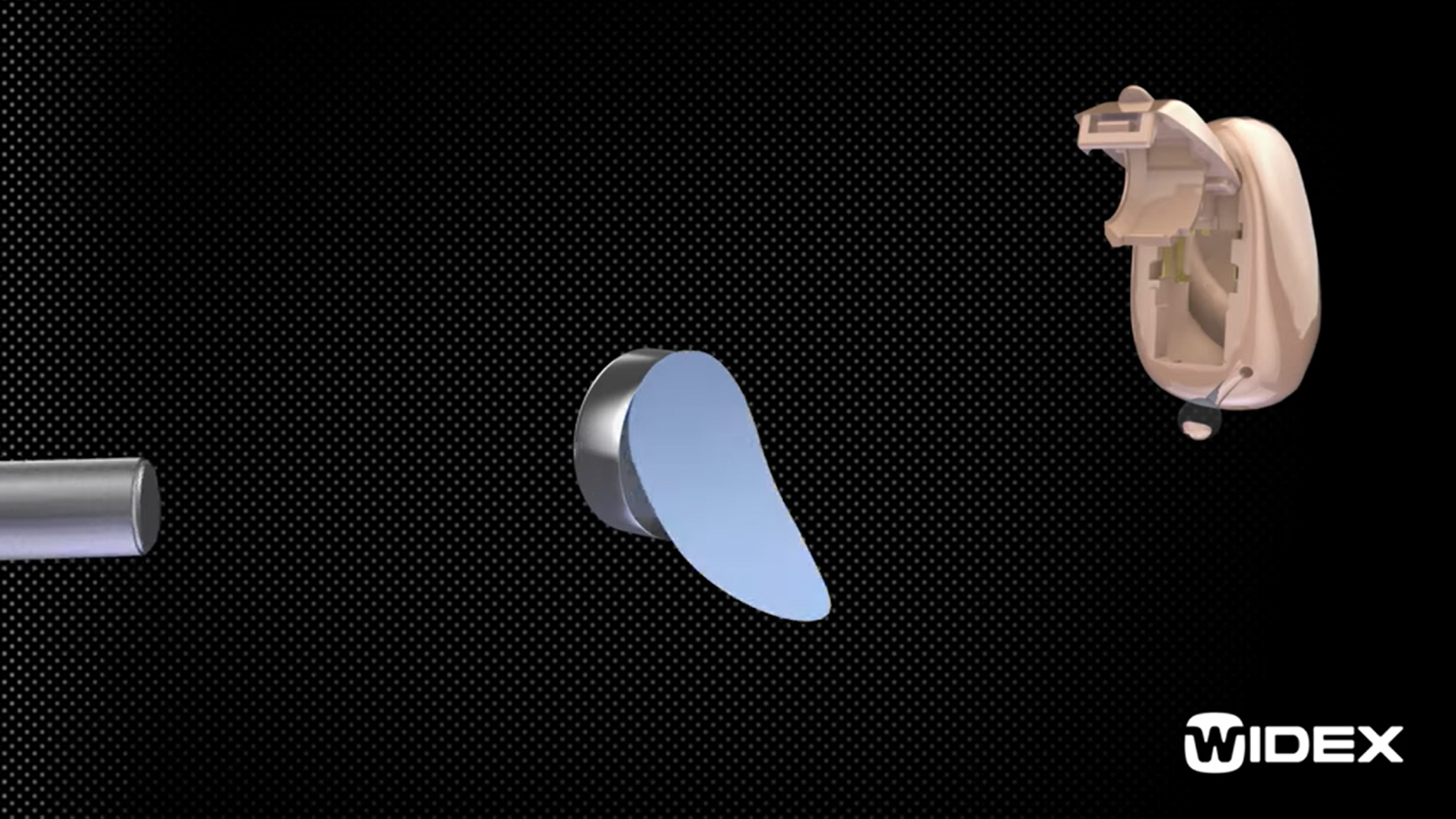 Hearing aids ITE battery change. 