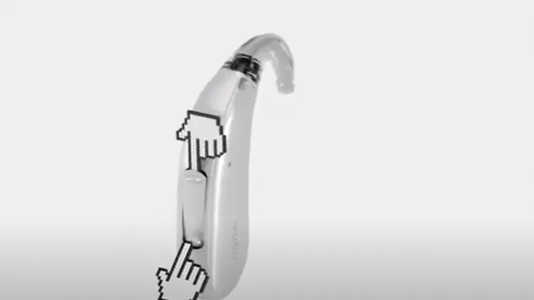 How to remove a Motion Charge&Go from the ear