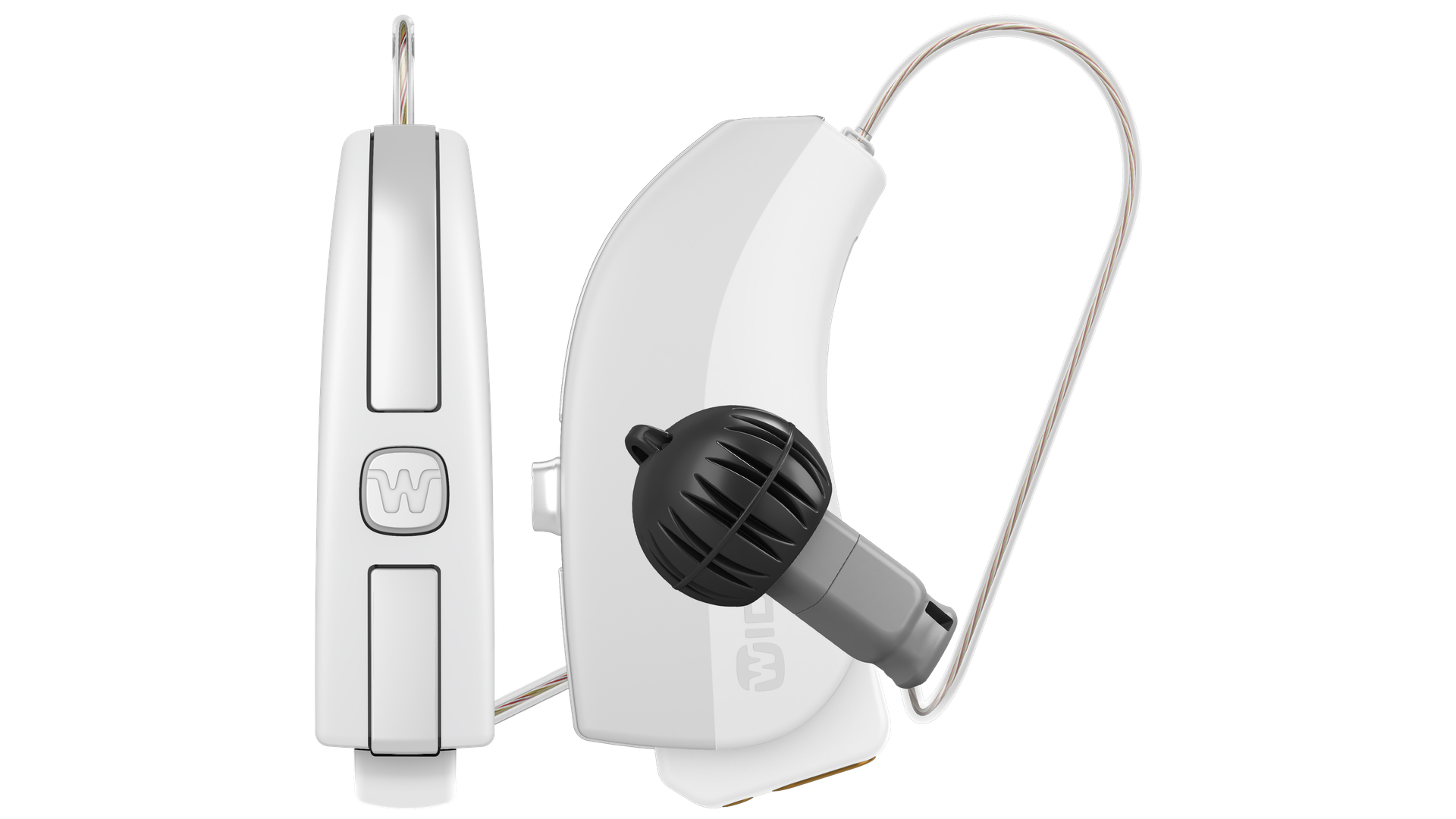 Widex evoke pearl white RITE. 