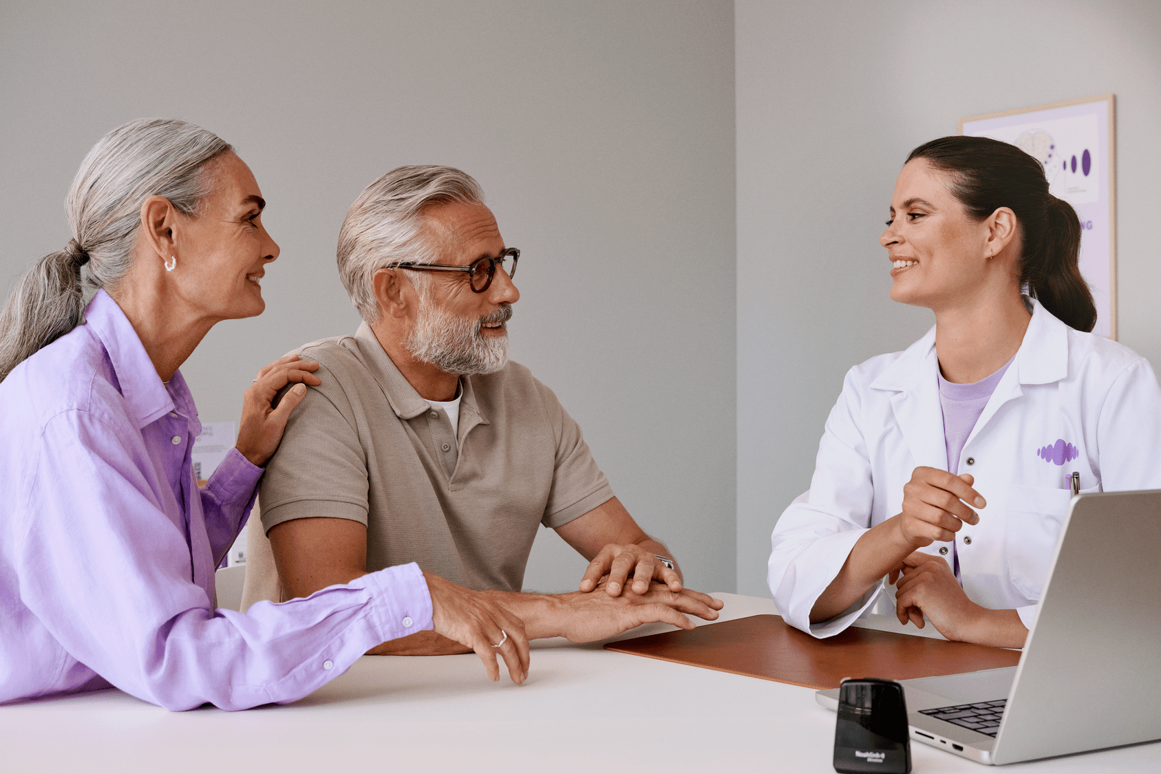 audiologist consultation on hearing health history