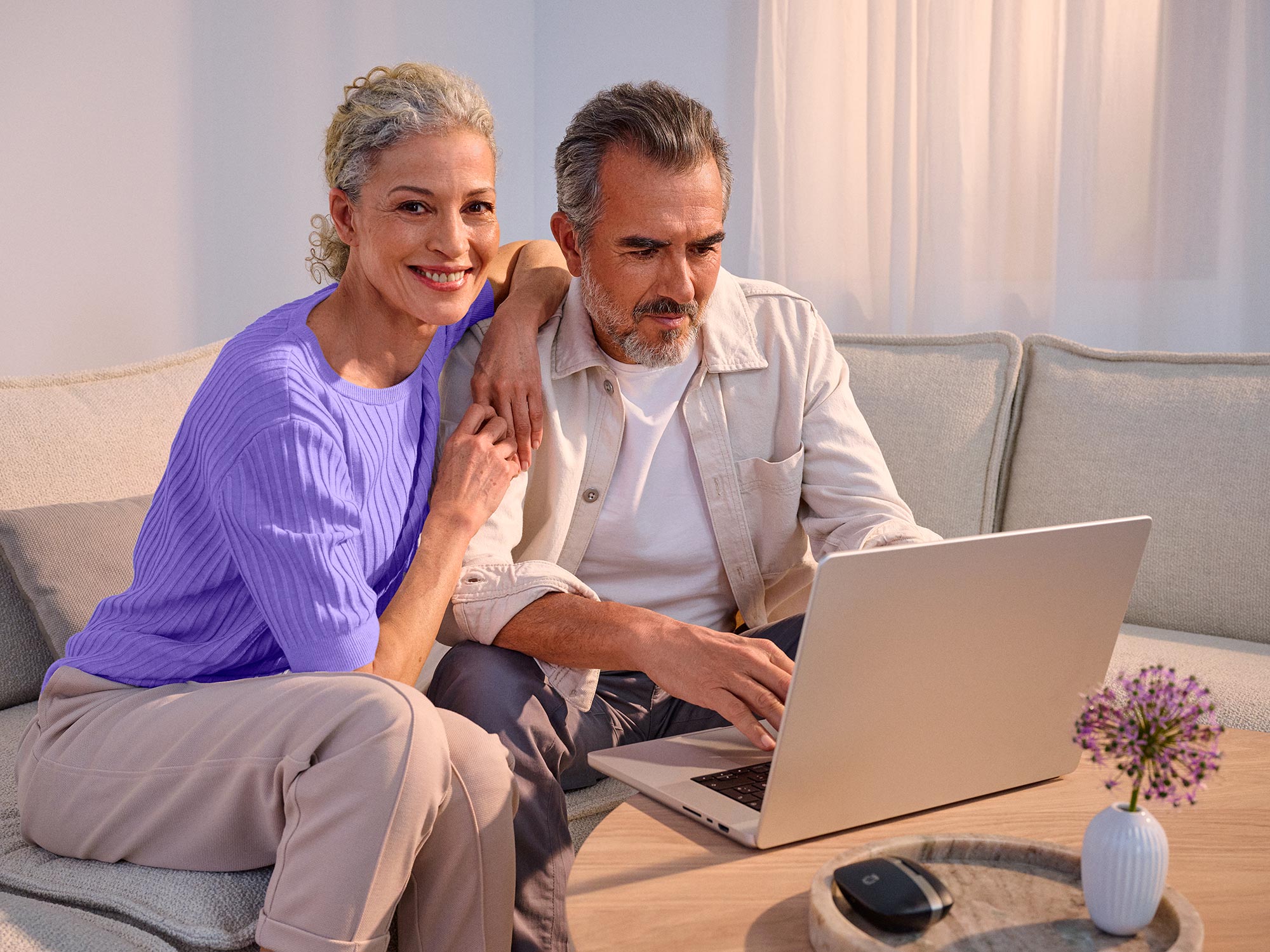 couple booking hearing screening