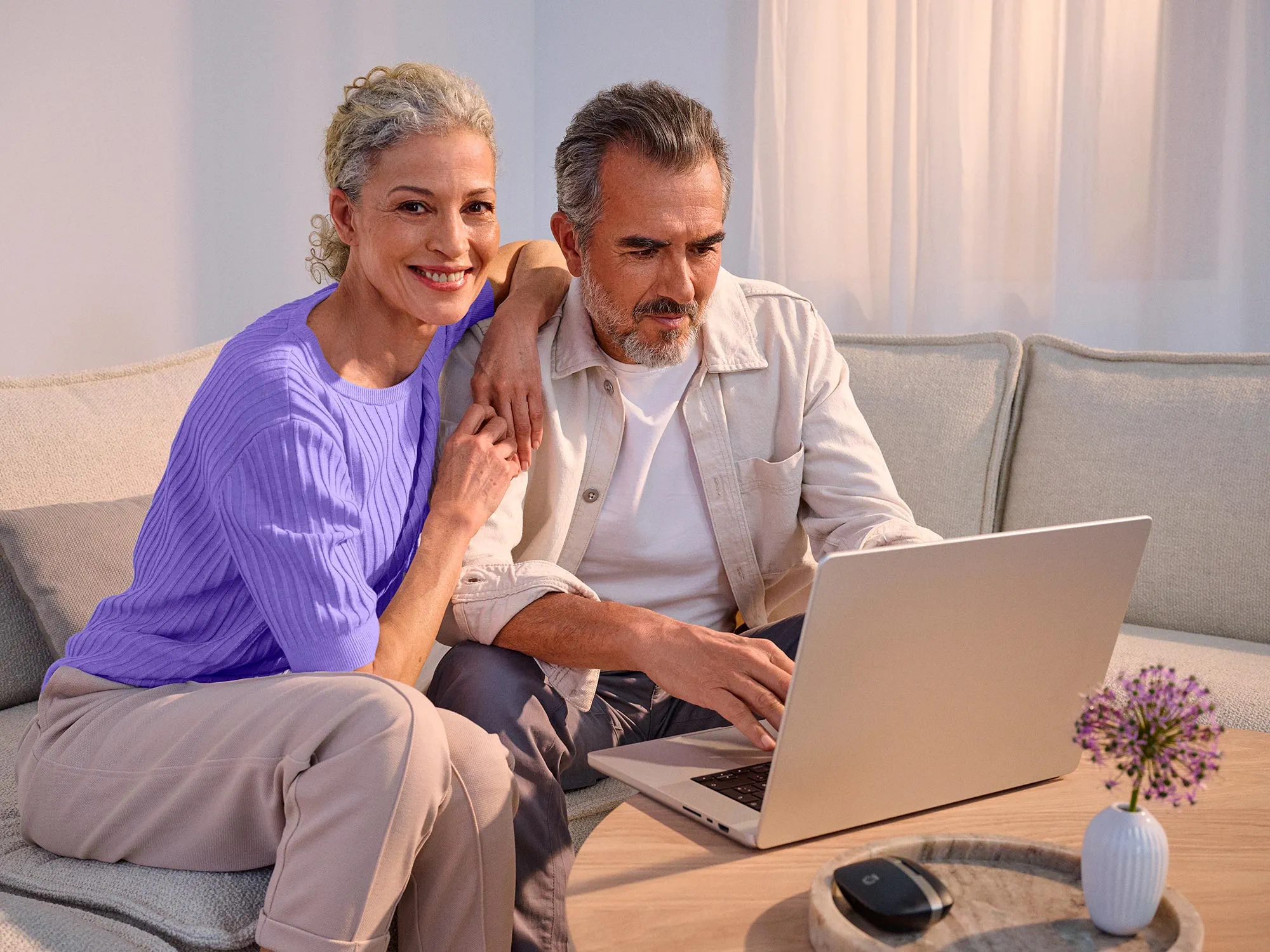 couple booking hearing screening