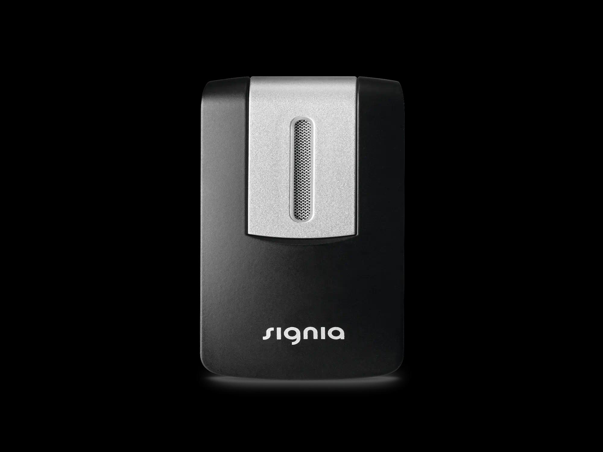 Frontview Mic Black Signia