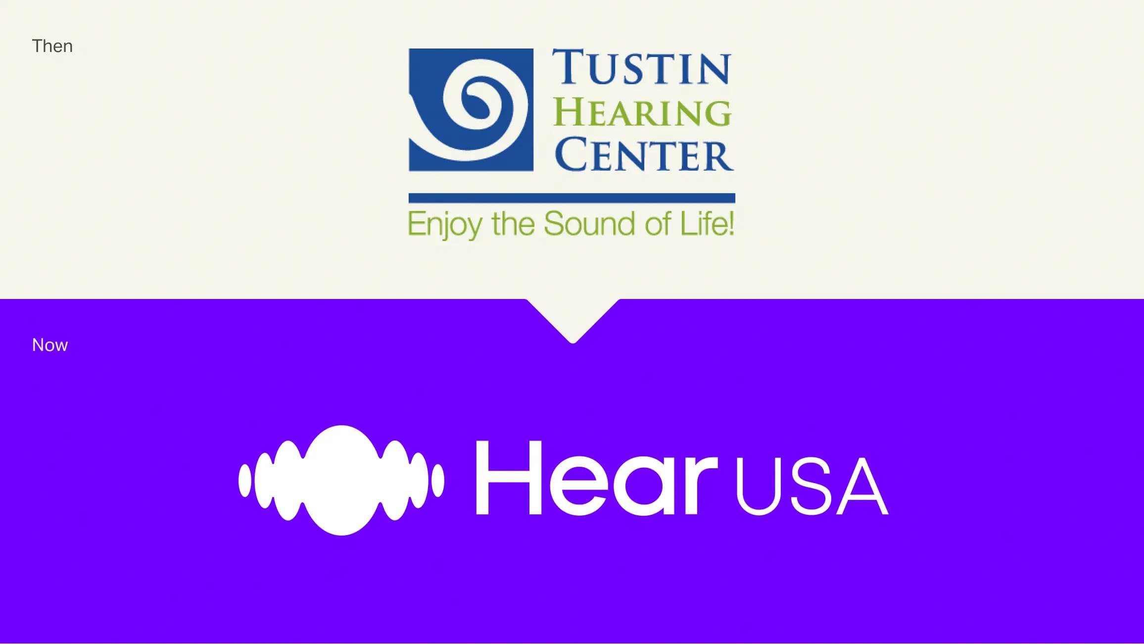 Tustin Hearing Center Rebranding