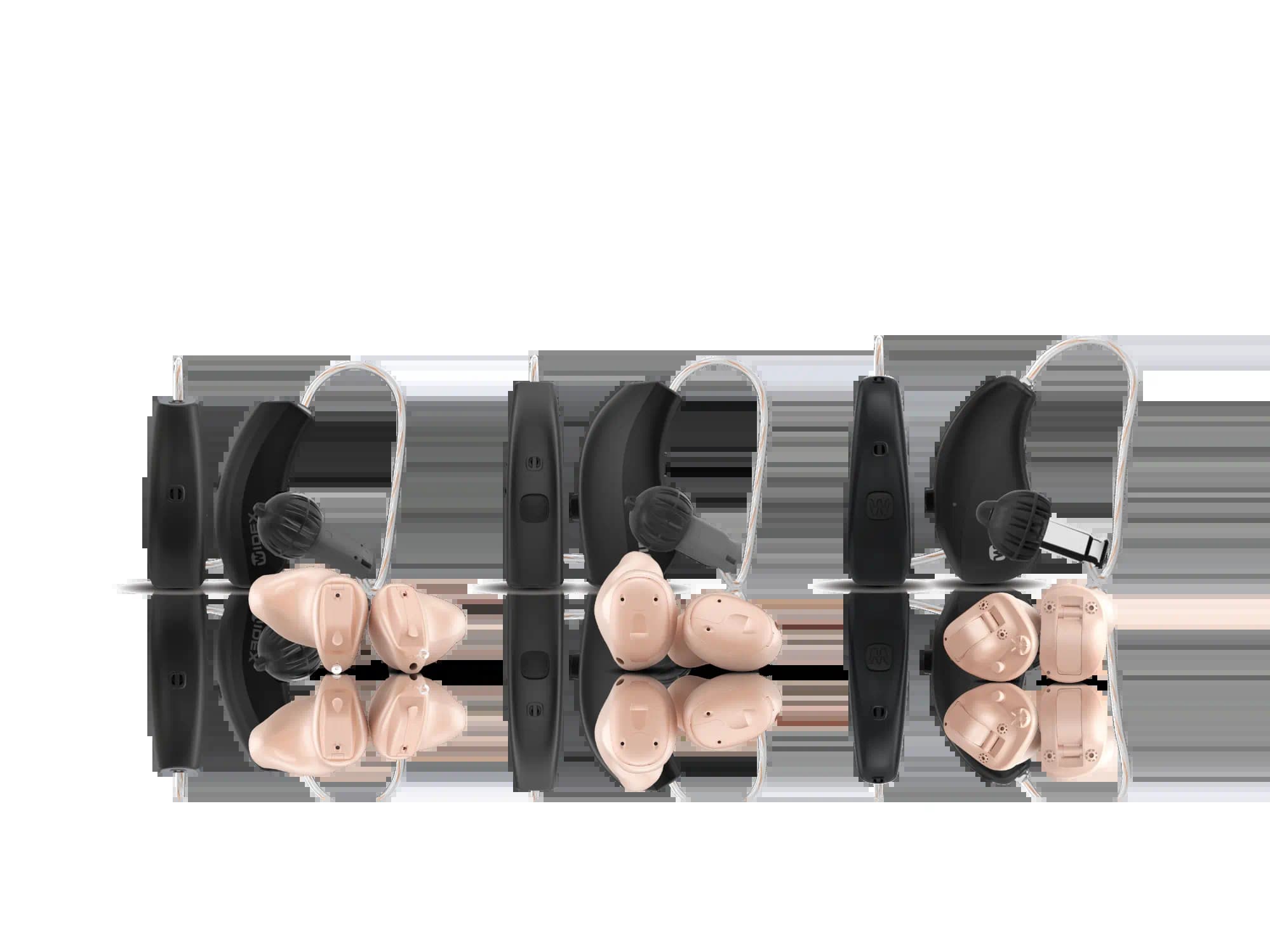 Widex Moment hearing aids for different types of hearing loss